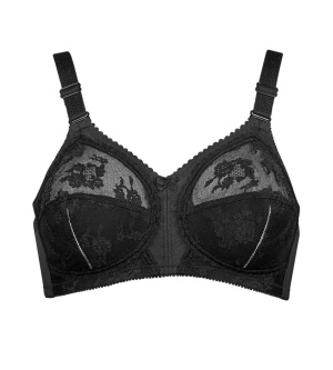 Triumph Doreen, Sutien fără armătură pentru bust generos, bestseller mondial, Negru - Img 10