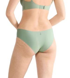 Boxer, lenjerie invizibilă, Sloggi ZERO Feel 2.0 Hipster Verde - Img 8