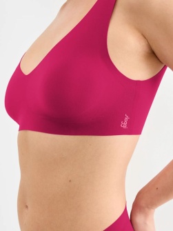 Bustieră invizibilă, fără cusături, Sloggi ZERO Feel 2.0 Bralette Ciclam - Img 3
