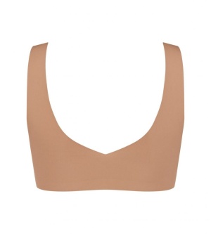 Bustieră invizibilă, Sloggi ZERO Feel 2.0 Bralette Nud - Img 6