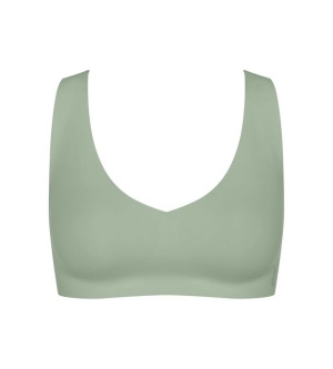 Bustieră invizibilă, Sloggi ZERO Feel 2.0 Bralette Verde - Img 5