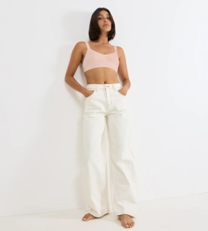Bustieră invizibilă Sloggi ZERO Feel Air Bralette Roz - Img 4