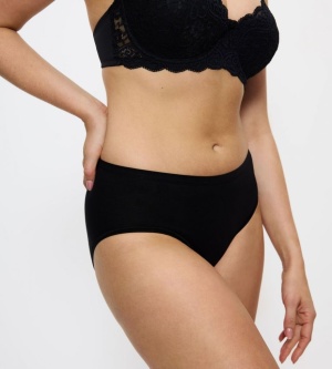 Chilot bumbac cu talie medie, Triumph Sense Of Cotton Midi - Img 4