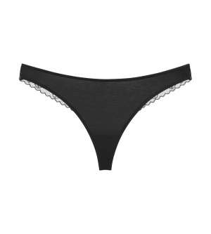 Chilot string cu acoperire medie, Triumph Pretty Modal String Negru - Img 5