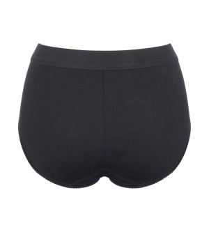 Chiloți cu talia înaltă, Sloggi Double Comfort T H Maxi Negru - Img 6