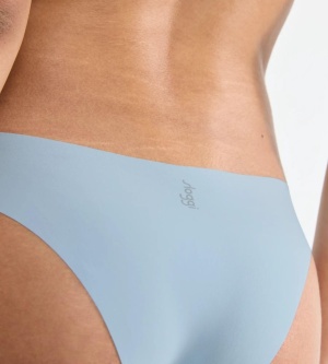 Chiloți tanga invizibili, Sloggi ZERO Feel 2.0 Tiny tanga Albastru - Img 3