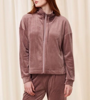 Hanorac damă, Triumph Cozy Comfort Velour Zip Jacket