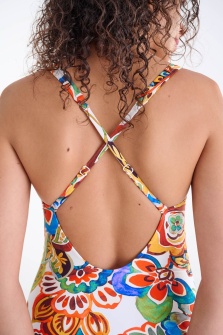 Lisca Mexico 43589, Costum de baie întreg cu armătură, până la cupa E, Coral - Img 5