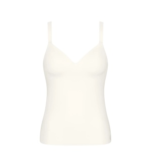 Maieu cu sutien Lift up integrat, Sloggi ZERO Feel 2.0 THE UP Bra Shirt Crem - Img 5