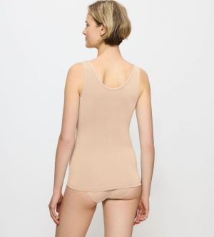 Maieu invizibil din Modal cu bretele late, Triumph Feel of Modal Tank Top - Img 3