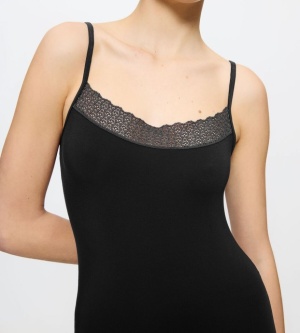 Maieu invizibil din Modal cu bretele subțiri, Triumph Feel of Modal Spaghetti Top - Img 3