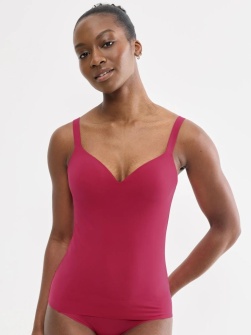 Maiou cu sutien Lift up integrat, Sloggi ZERO Feel 2.0 THE UP Bra Shirt Ciclam