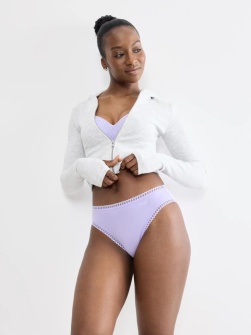 Pachet de 3 Chiloți răscroiți, Sloggi GO Crush High leg C3P Multicolor - Img 5