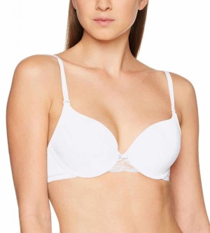 Sutien buretat cu bretele detașabile, Triumph Lovely Micro WHPM Alb - Img 3