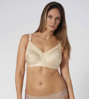 Sutien clasic, fără armătură, Triumph Claudette 104 N Bej