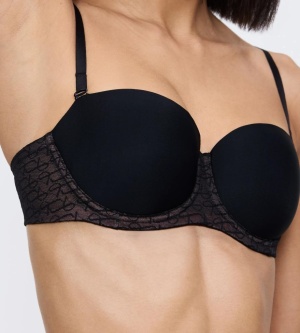Sutien cu bretele detașabile, Triumph Signature Sheer WDP Negru - Img 3