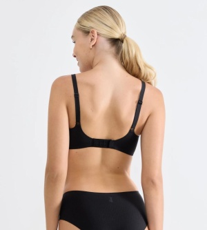Sutien invizibil, fără armătură, Sloggi ZERO Feel Pure Soft bra Negru - Img 2