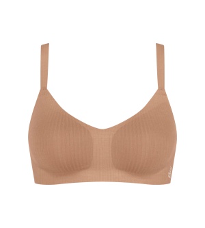 Sutien invizibil, fără armătură, Sloggi ZERO Feel Pure Soft bra Nud - Img 5