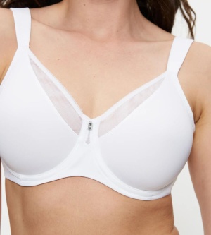 Sutien minimizer cu armătură, pentru bust mare până cupa G, Triumph True Shape Sensation W01 Alb - Img 3