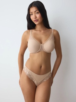 Sutien minimizer pentru femeile cu bust generos, Triumph Infinite Sensation W01 Bej - Img 2