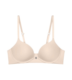 Sutien push-up cu închidere frontală Triumph Pure Micro WHUF Bej - Img 6