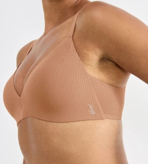 Sutien push-up invizibil, Sloggi ZERO Feel Pure THE UP Push Up Nud - Img 3