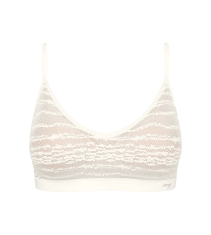 Sutien Push-up, Sloggi FREE Evolve PU Lace Crem - Img 5