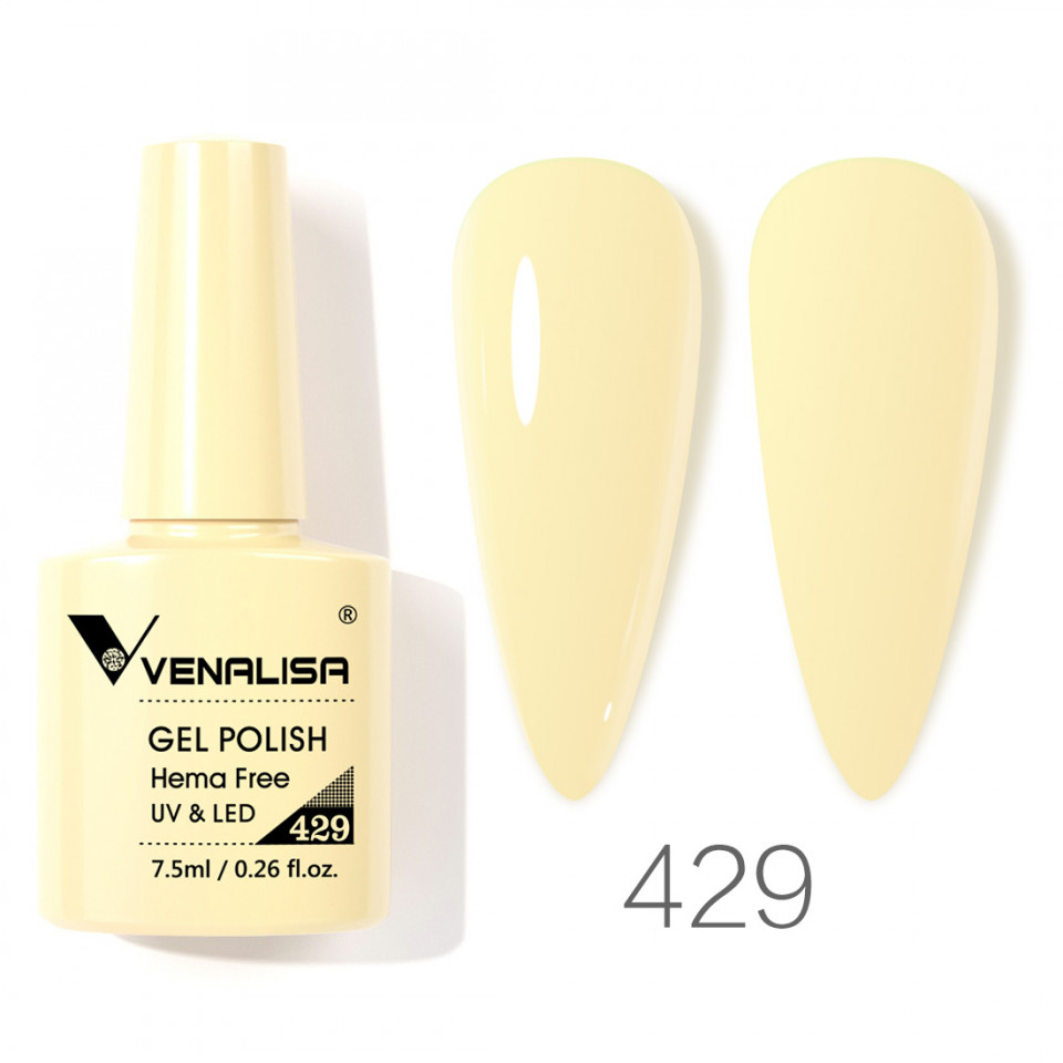 Oja Semipermanenta Venalisa Soak off Hema Free 7,5ml 429