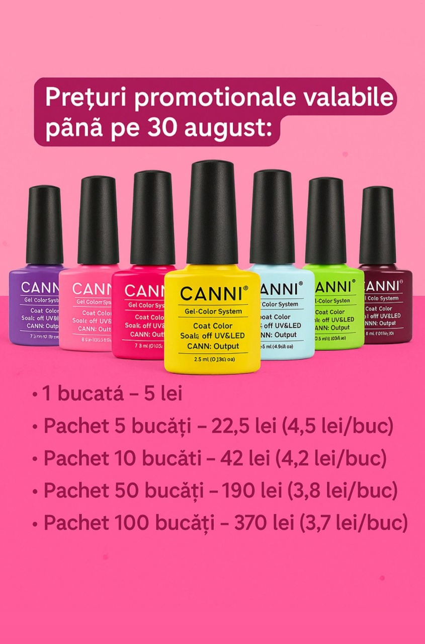 Set 10 Oje Canni L