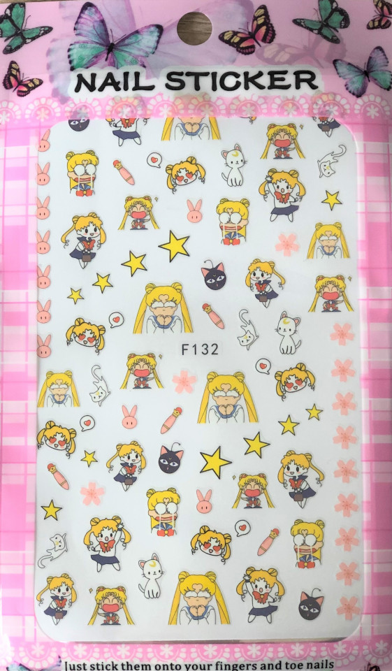 Stiker autoadeziv 12*8cm -F132