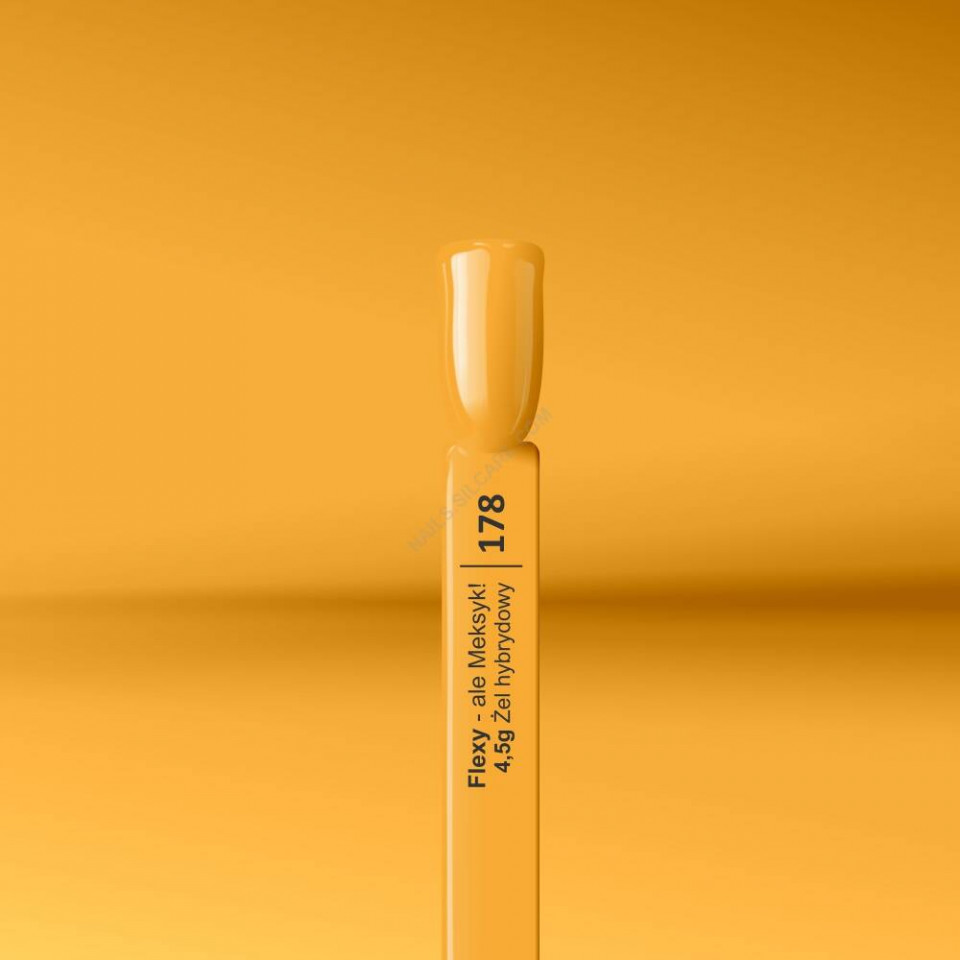 Oja Semipermanenta Flexy Hybrid Gel Silcare 4.5g 178