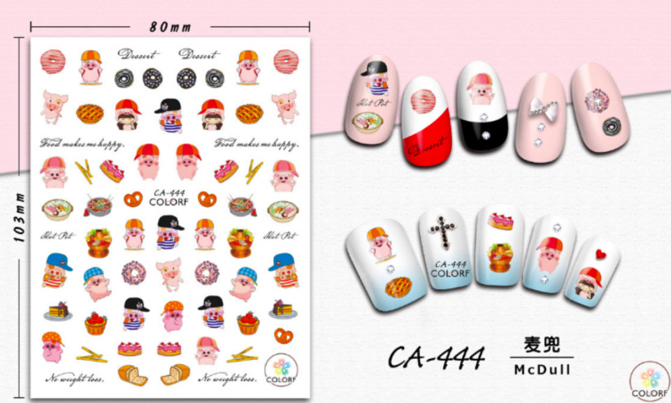 Stiker autoadeziv 10*8cm -CA-444