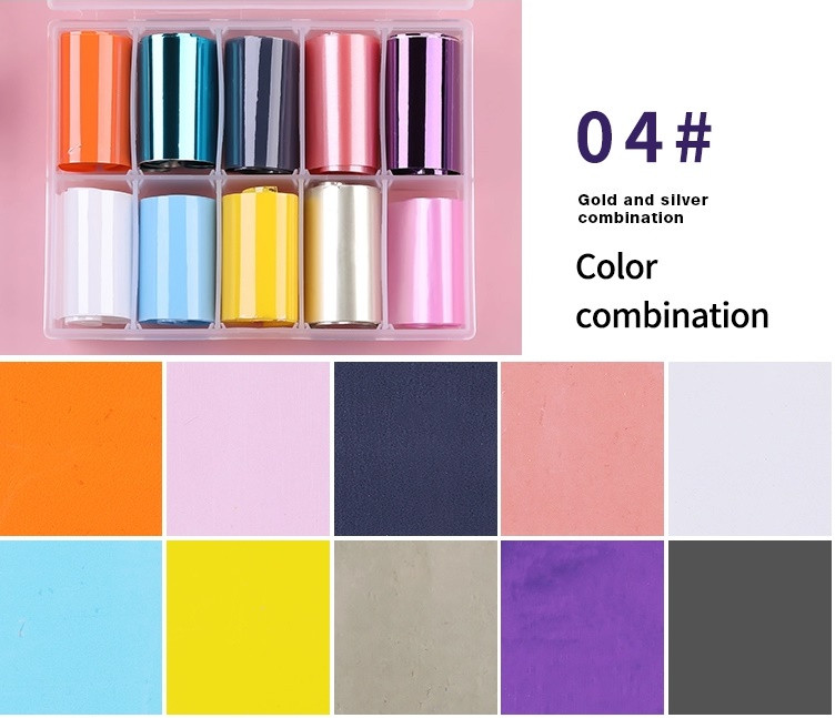 Set 10 folii transfer model 04