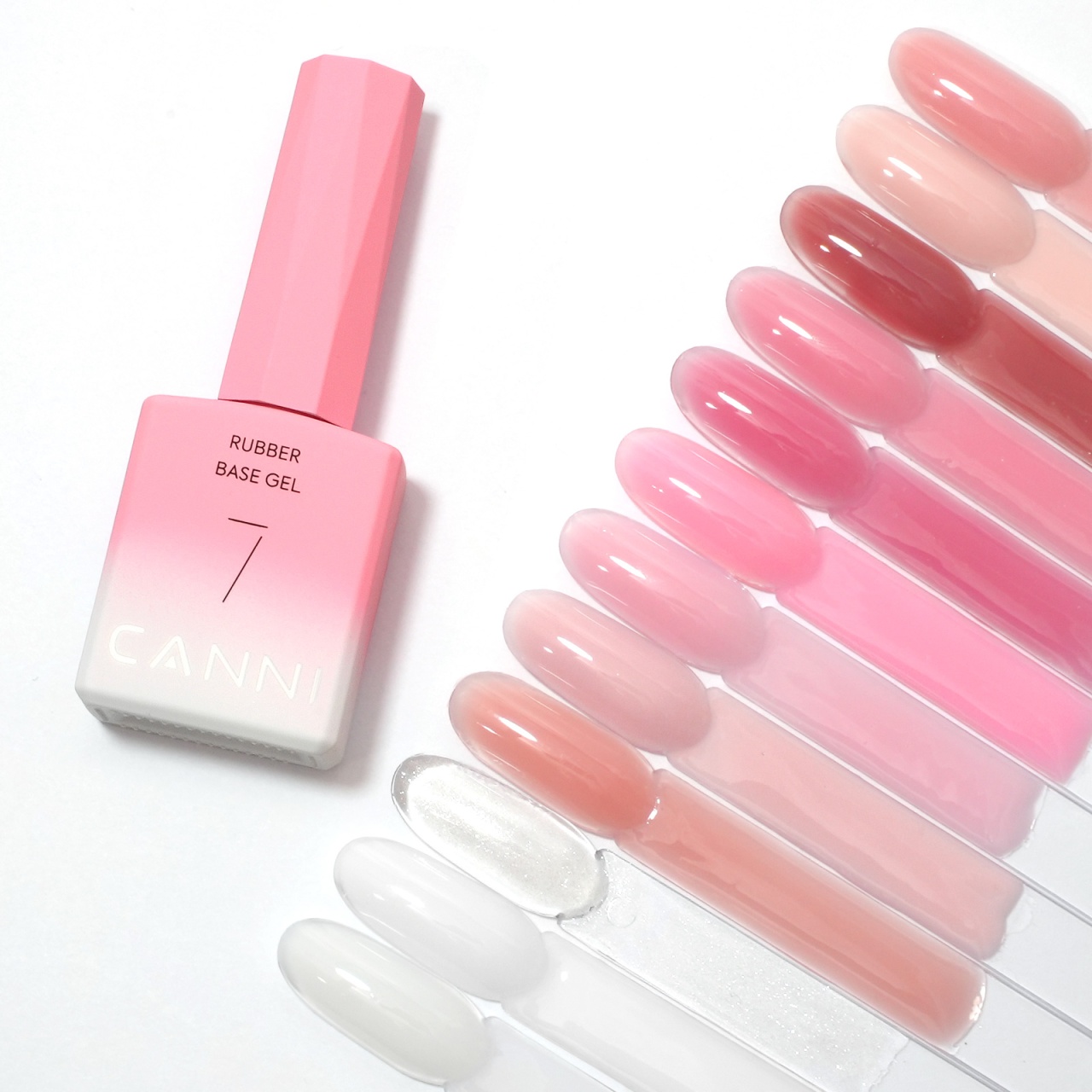 CANNI Rubber Base Coat 9ml – Hema Free, TPO Free #04 - 3 | YEO