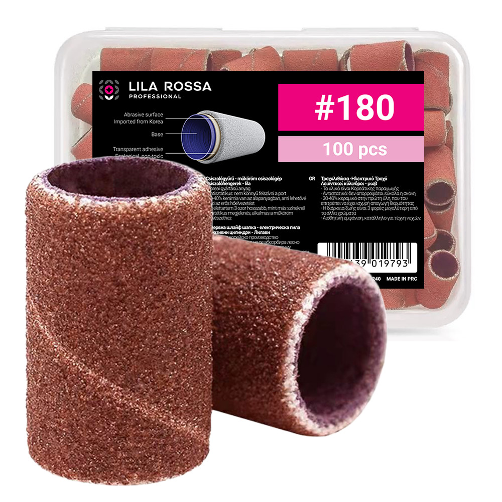 Set 100 butoiase/cilindri smierghel granulatie #180
