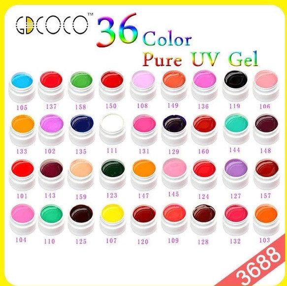 Set 36 Geluri Color GD COCO - 1 | YEO