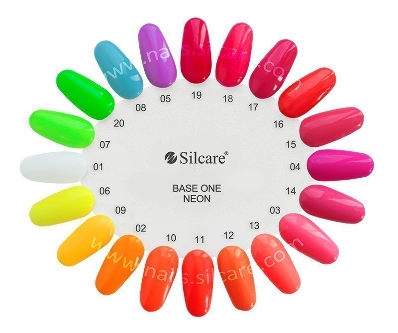Gel UV Color Base One Silcare Neon Sweet Magenta 31 - 2 | YEO