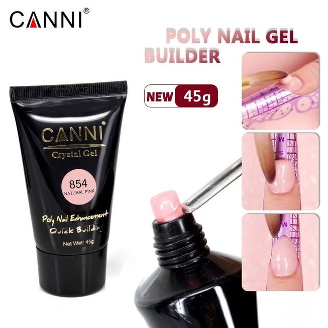 Polygel Canni new formula White 02 45g - 1 | YEO