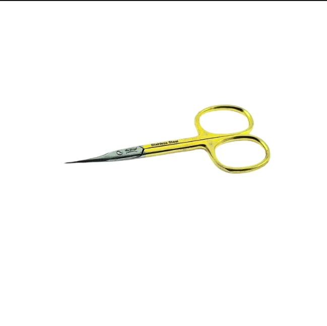 Forfecuta profesionala stainless pielita auriu 101S — imaginea 2