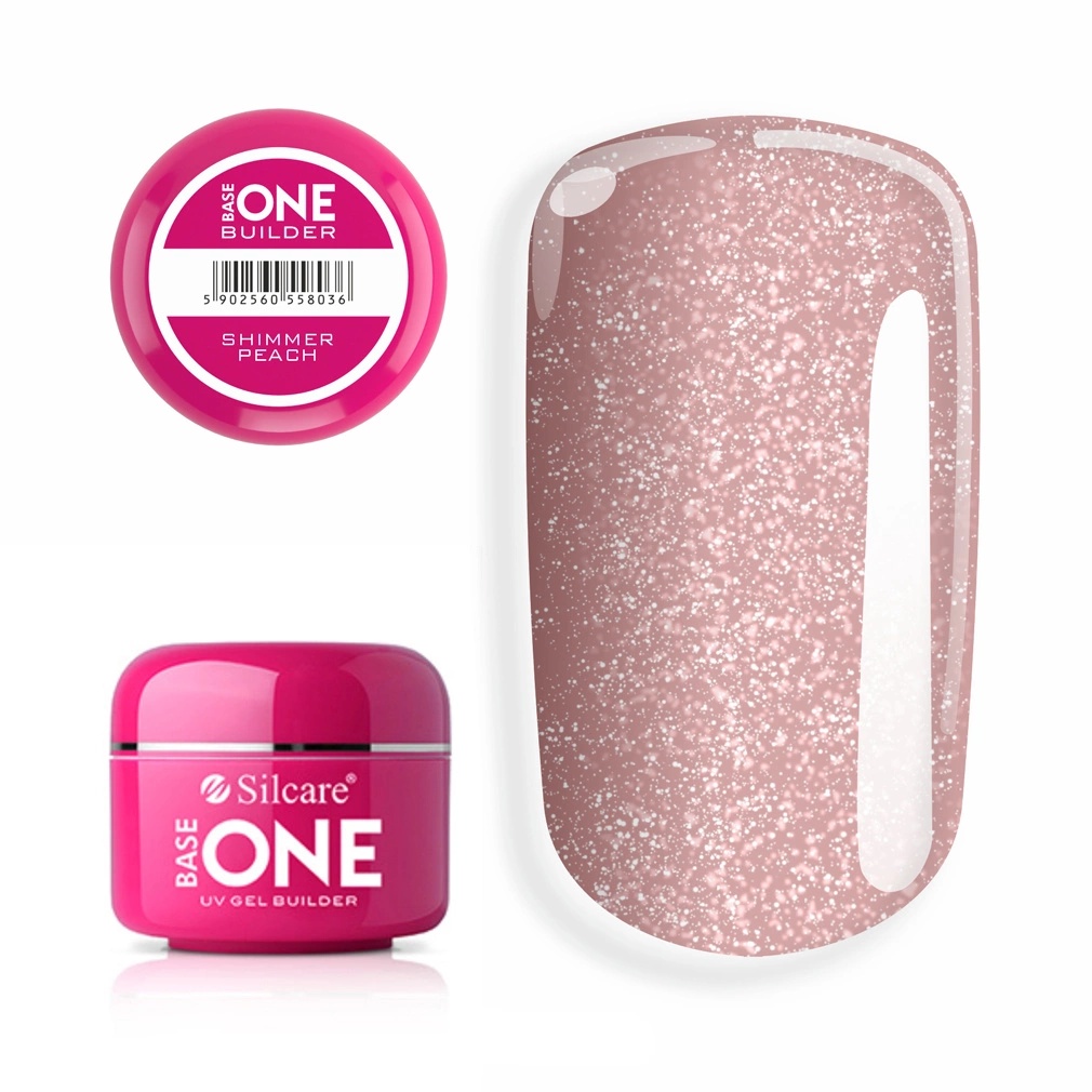 Gel Base One Shimmer Peach 50g