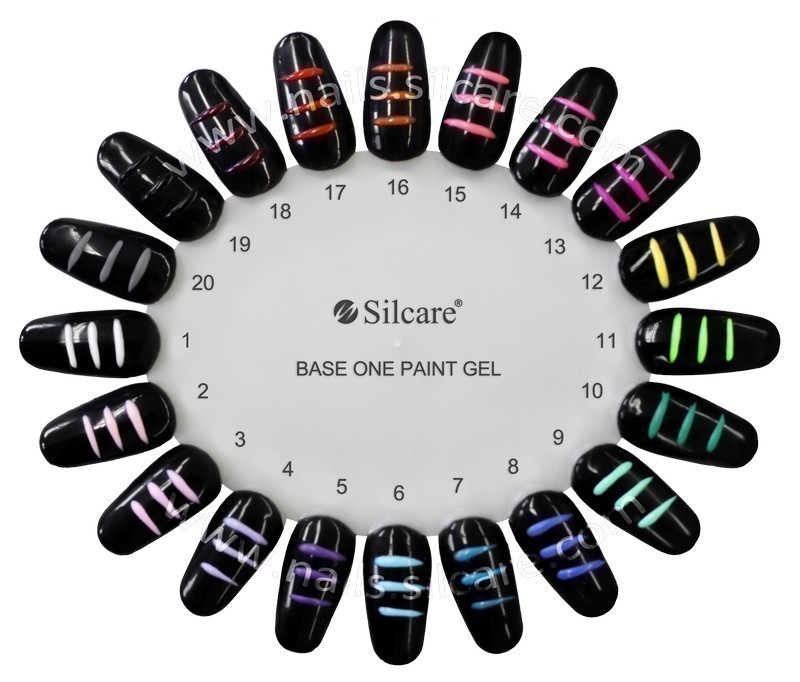 Gel UV Color Base One Silcare Paint Coral 15 - 2 | YEO