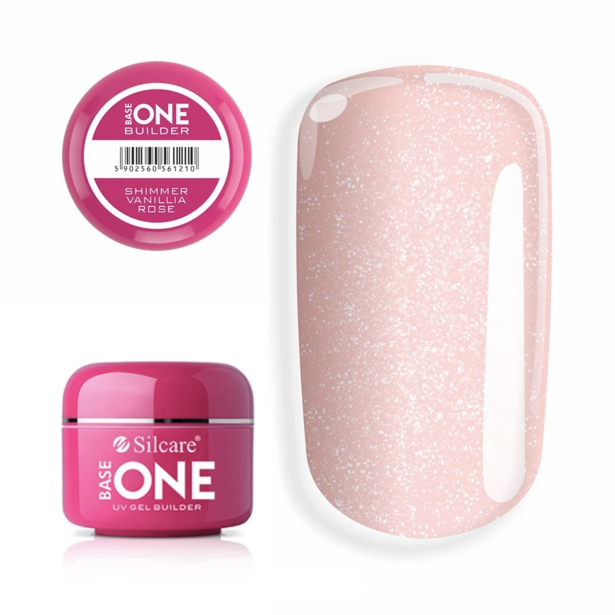 Gel Base One Shimmer Vanillia Rose 50g