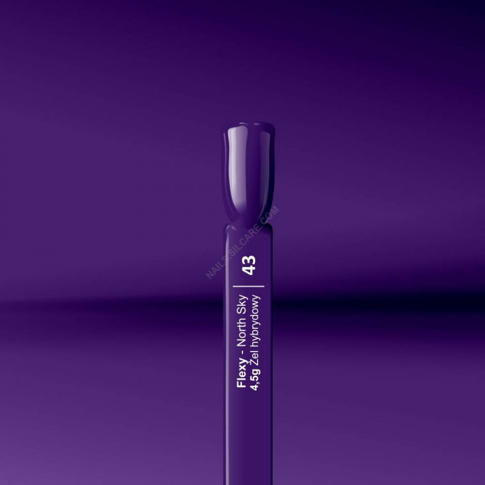 Oja Semipermanenta Flexy Hybrid Gel Silcare 4.5g 43