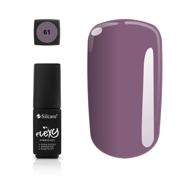 Oja Semipermanenta Flexy Hybrid Gel Silcare 4.5g 61 - 1 | YEO