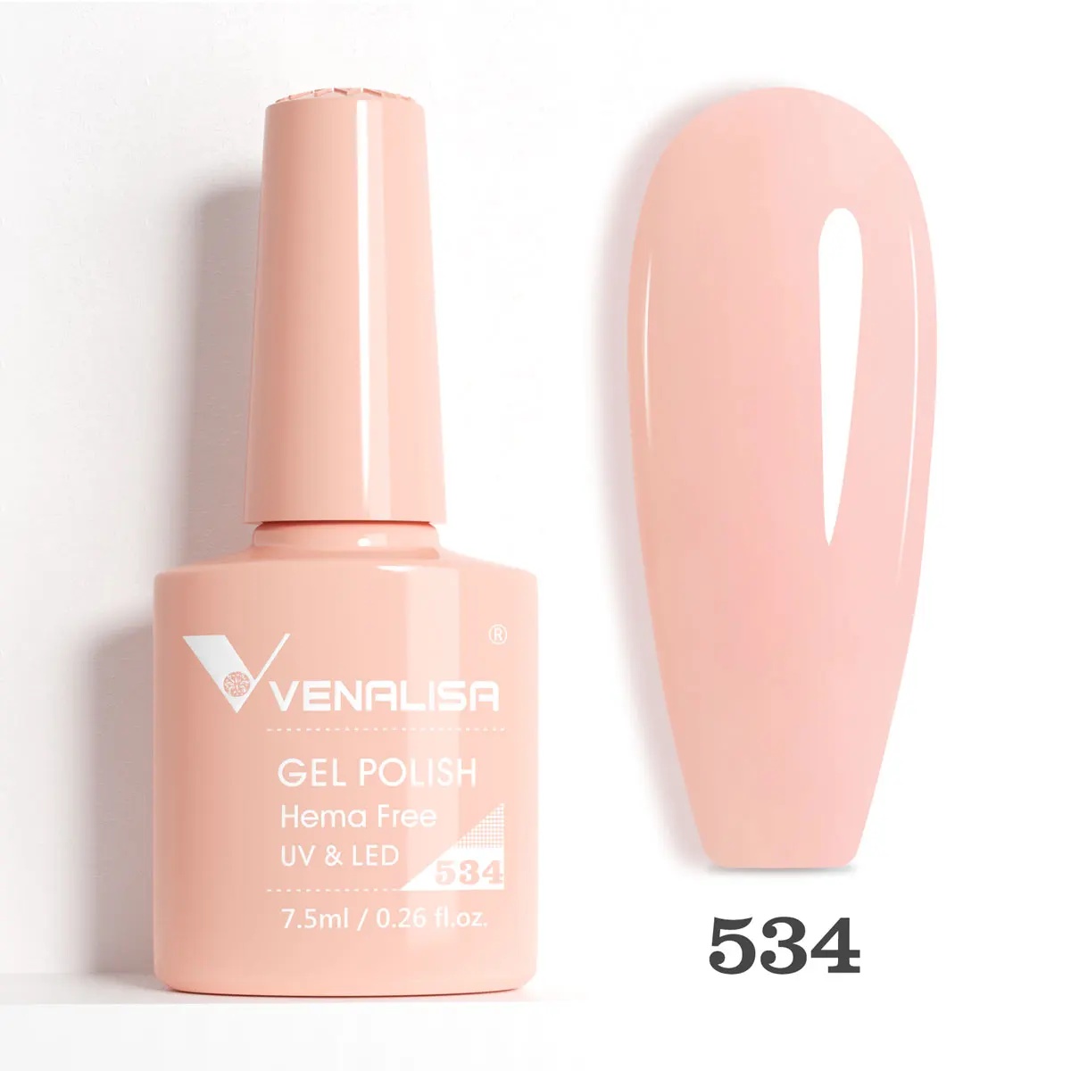 Oja Semipermanenta Venalisa Soak off Hema Free 7,5ml 534