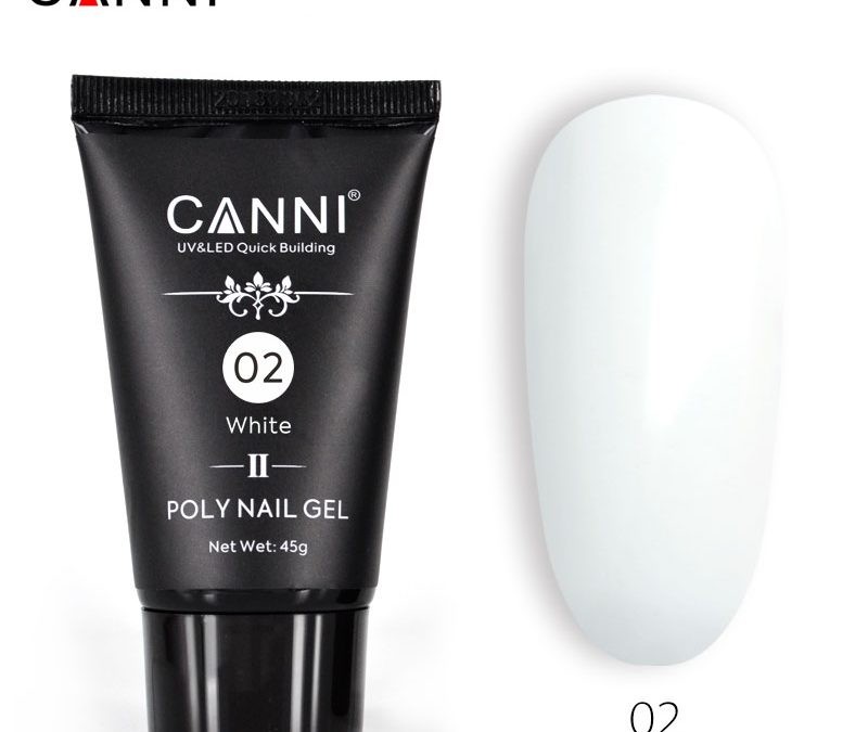 Polygel Canni new formula White 02 45g