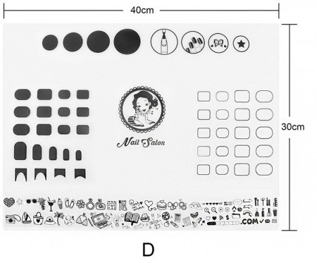 Pad de silicon pentru practica model D