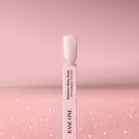 Gel Base One Shimmer Misty Rose 50g - Img 2