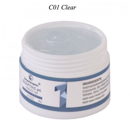 Gel UV constructie FSM 50ml -01- Clear