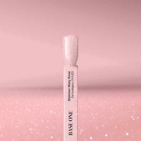 Gel Base One Shimmer Misty Rose 100g - Img 2